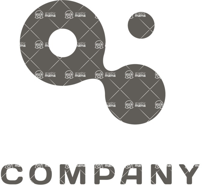 Business Logo Templates - vector graphics in a pack from GraphicMama - Connection Company Logo Design Creative Concept